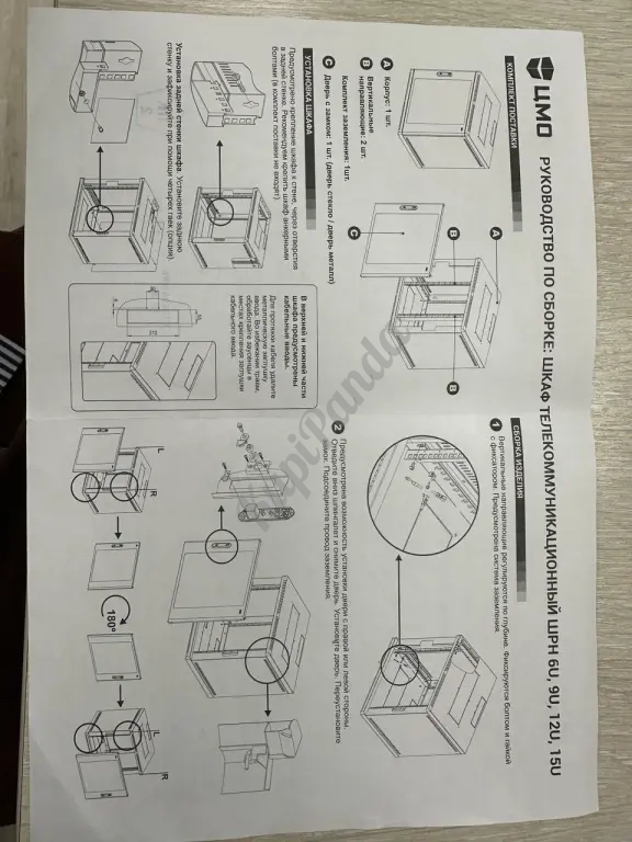 Шкаф телекоммуникационный шрн -12.480