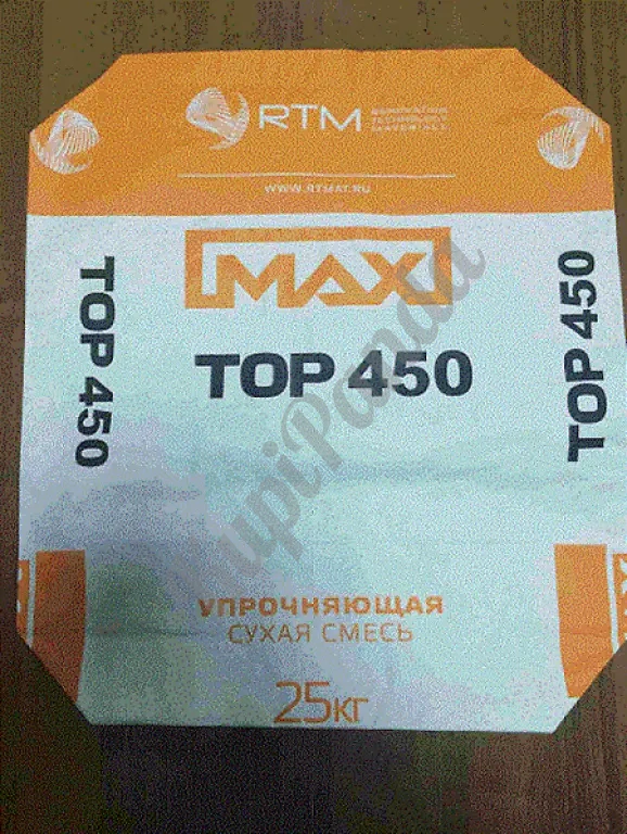 Max Top 450. Корундовый упрочнитель поверхности бетонного пола