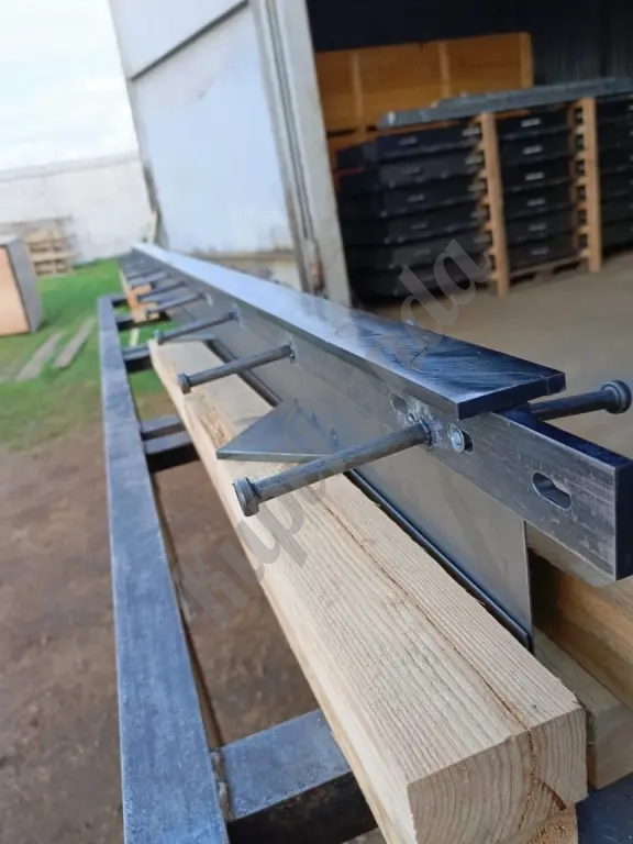 Несъёмная опалубка для бетонного пола. Закладной профиль. Деформационный шов