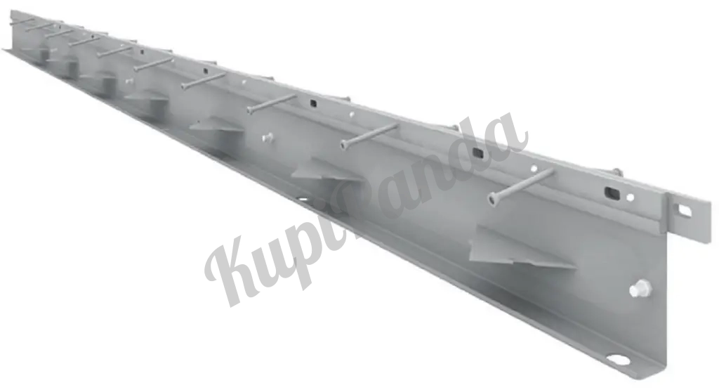 Несъёмная опалубка для бетонного пола. Закладной профиль. Деформационный шов