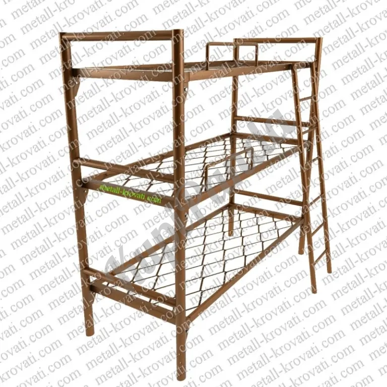 В лагеря, пансионаты и санатории металлические кровати