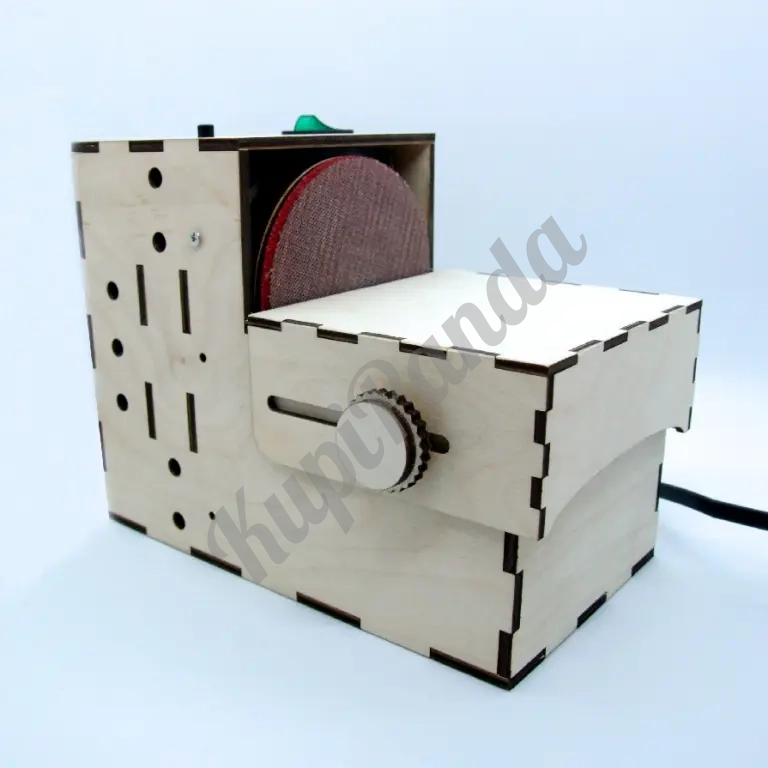 Мини шлифовальный DIY-станок для небольших заготовок и изделий