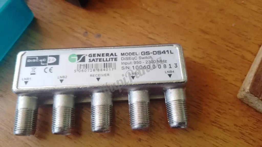 Переключатель DiSEqC GS-DS41L