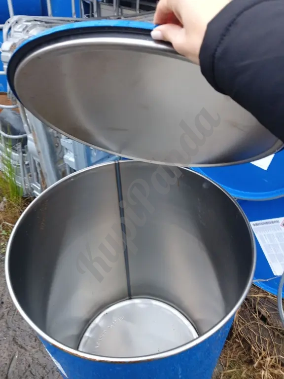 Бочки металлические 200 литров с хомутом и крышкой