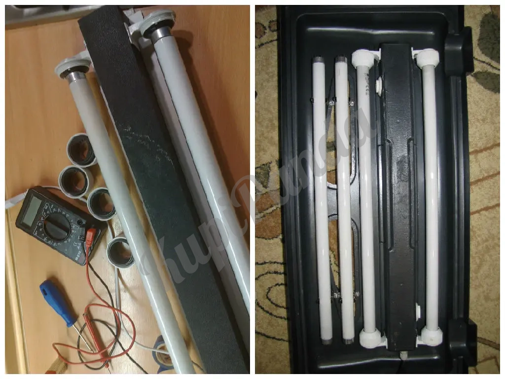 Ремонт аквариумных светильников Juwel