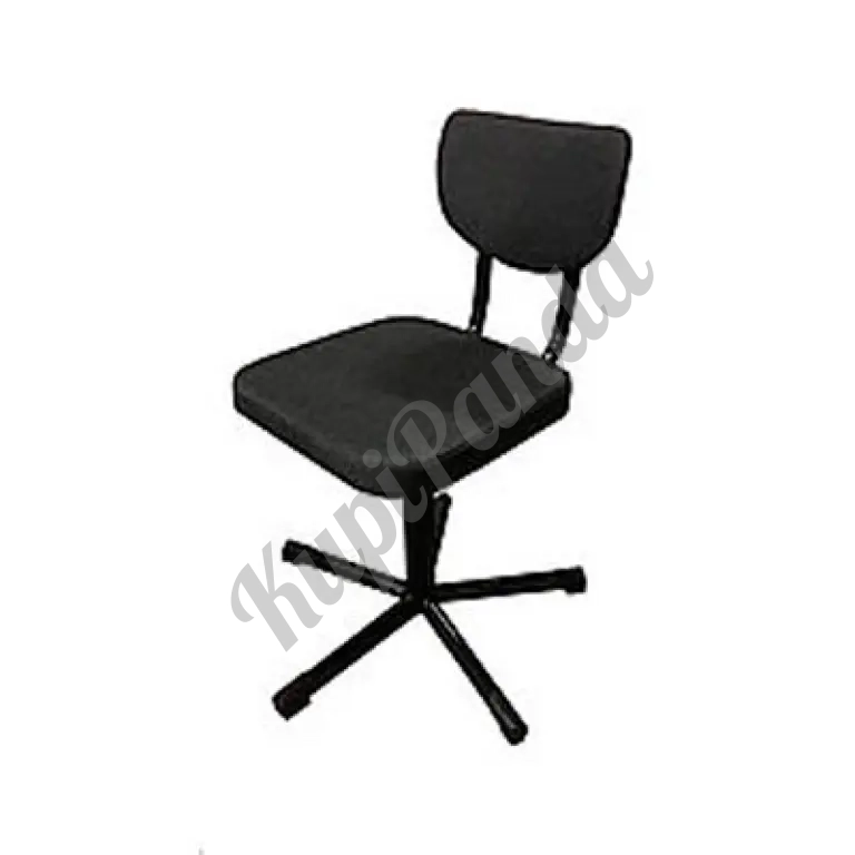 Стулья и табуреты на винтовой основе.