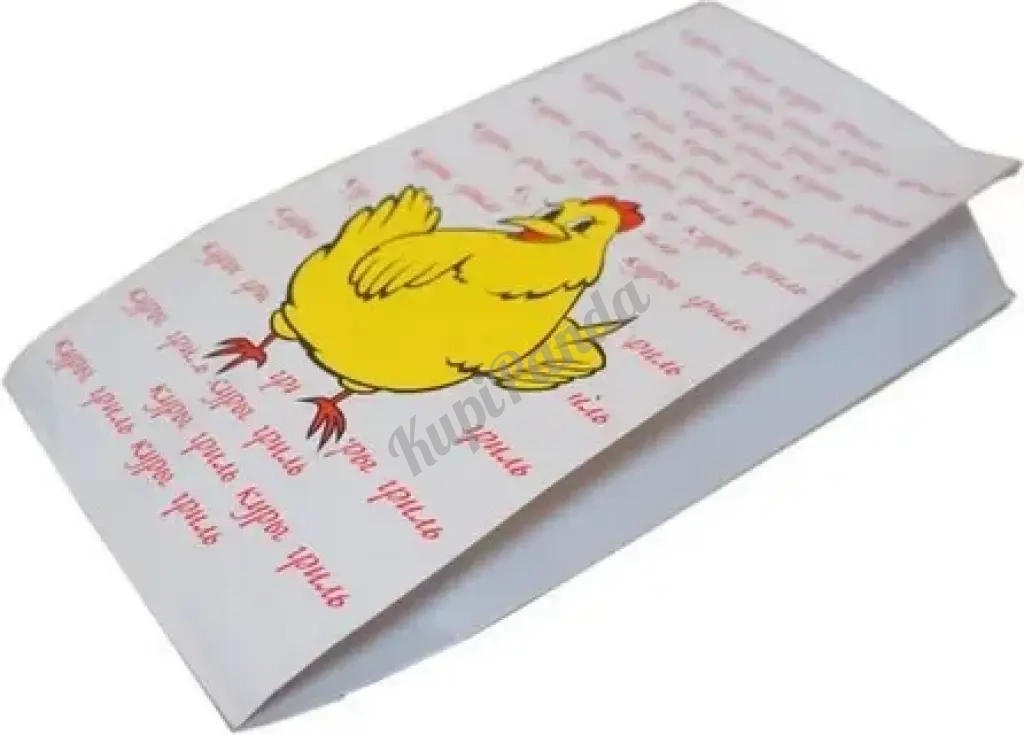 Пакет бумажный ламинированный для кура-гриль