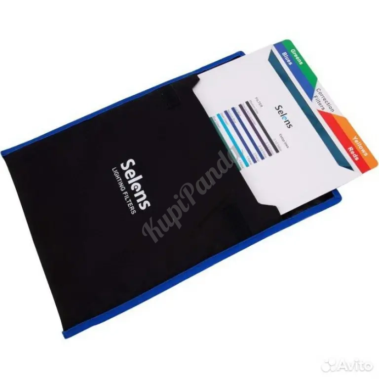 Selens GEL Set of 20 color комплект 20 гелевых фильтров 25х25 в чехле.