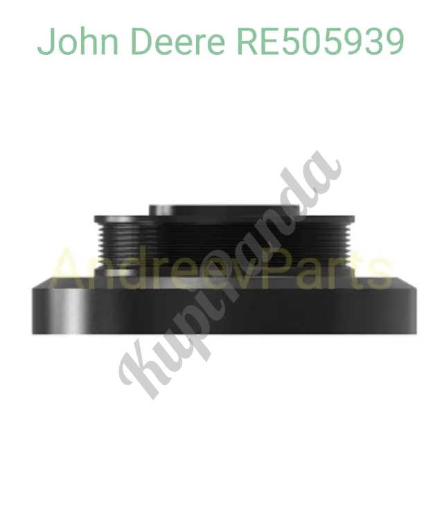 Оригинальный шкив коленчатого вала с демпфером John Deere (артикул RE505939)