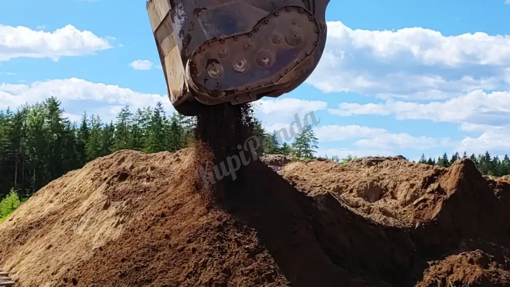 Просеивающий ковш на экскаватор