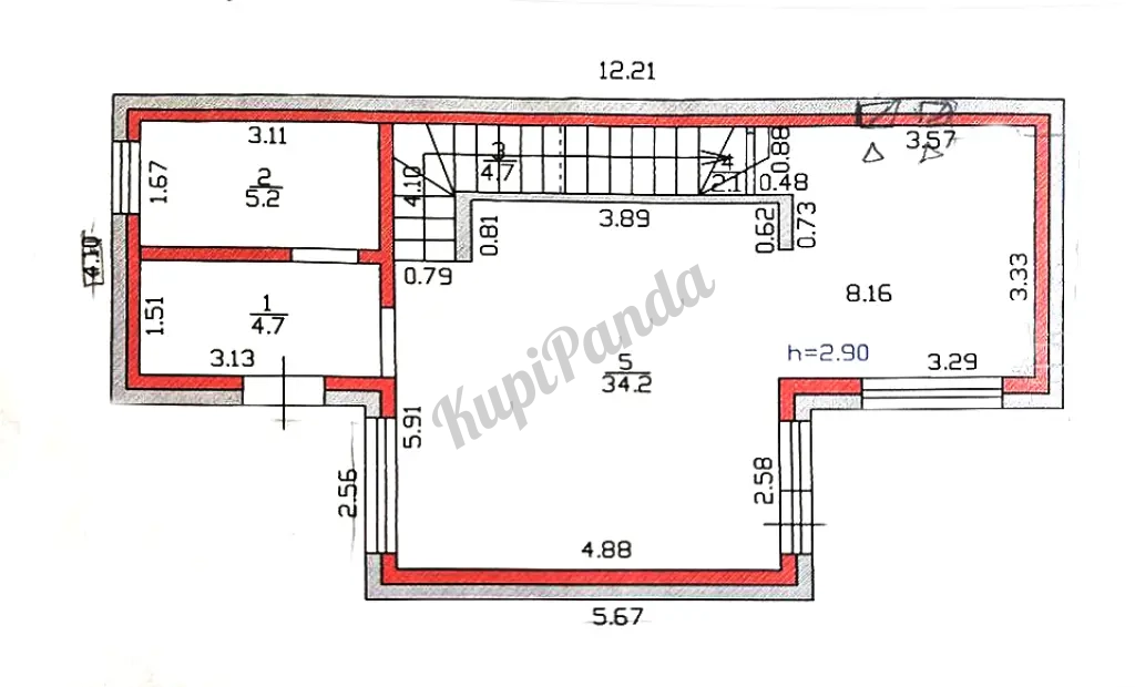 В продаже уютный и тёплый двухэтажный дом