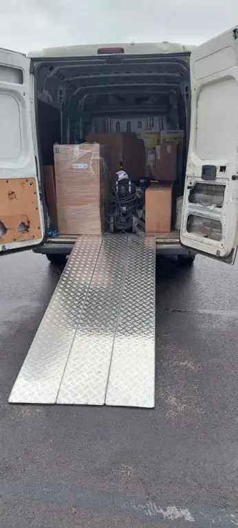 Комплект приставных аппарелей для заезда