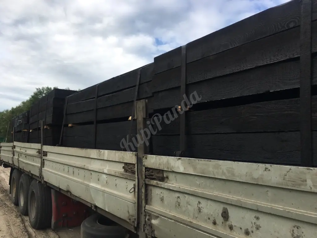 Пропитанные деревянные шпалы Тип 1 и Тип 2 от производителя | Брус для стрелочных переводов