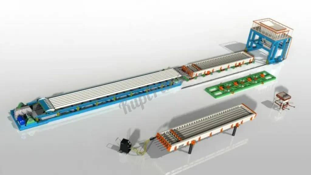 Тех. линия по производству пустотных плит ПК