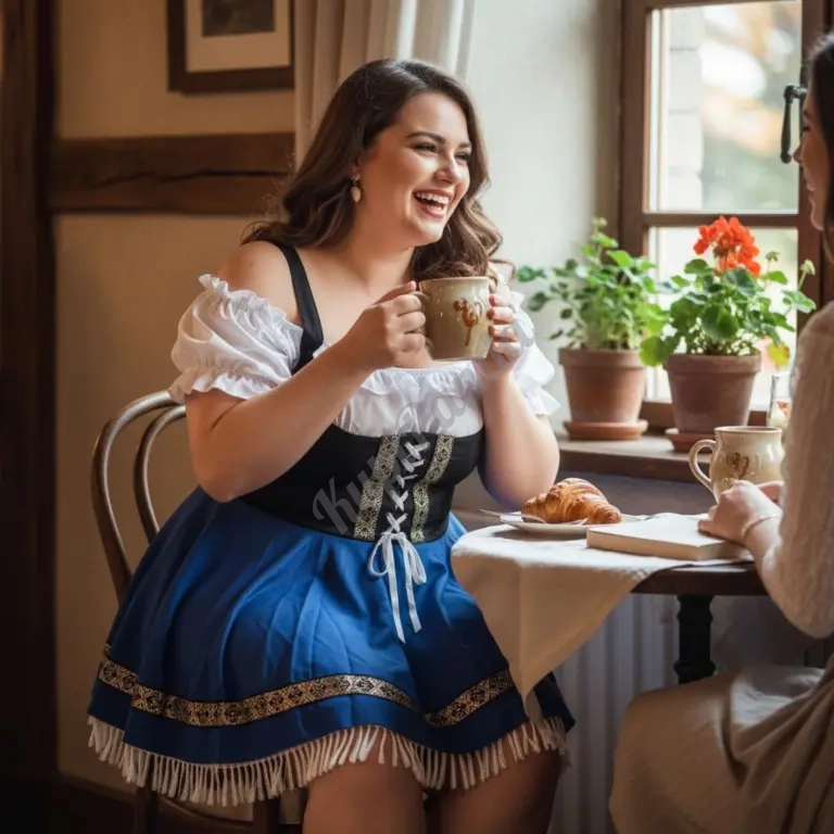 женский костюм для косплея / вечеринки «Немецкая горничная Октоберфест»