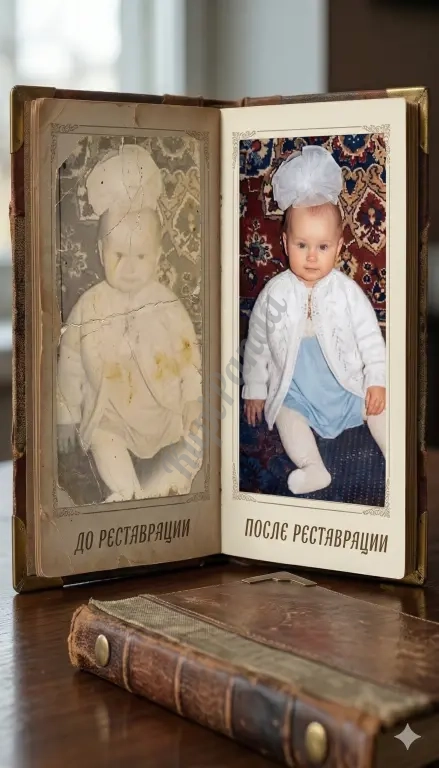 Улучшение, реставрация и раскрашивание фото с помощью ИИ