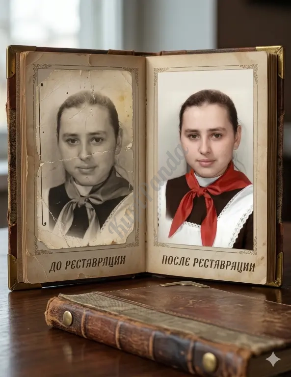 Улучшение, реставрация и раскрашивание фото с помощью ИИ