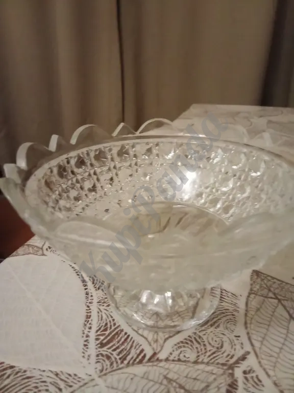 Конфетница хрусталь СССР