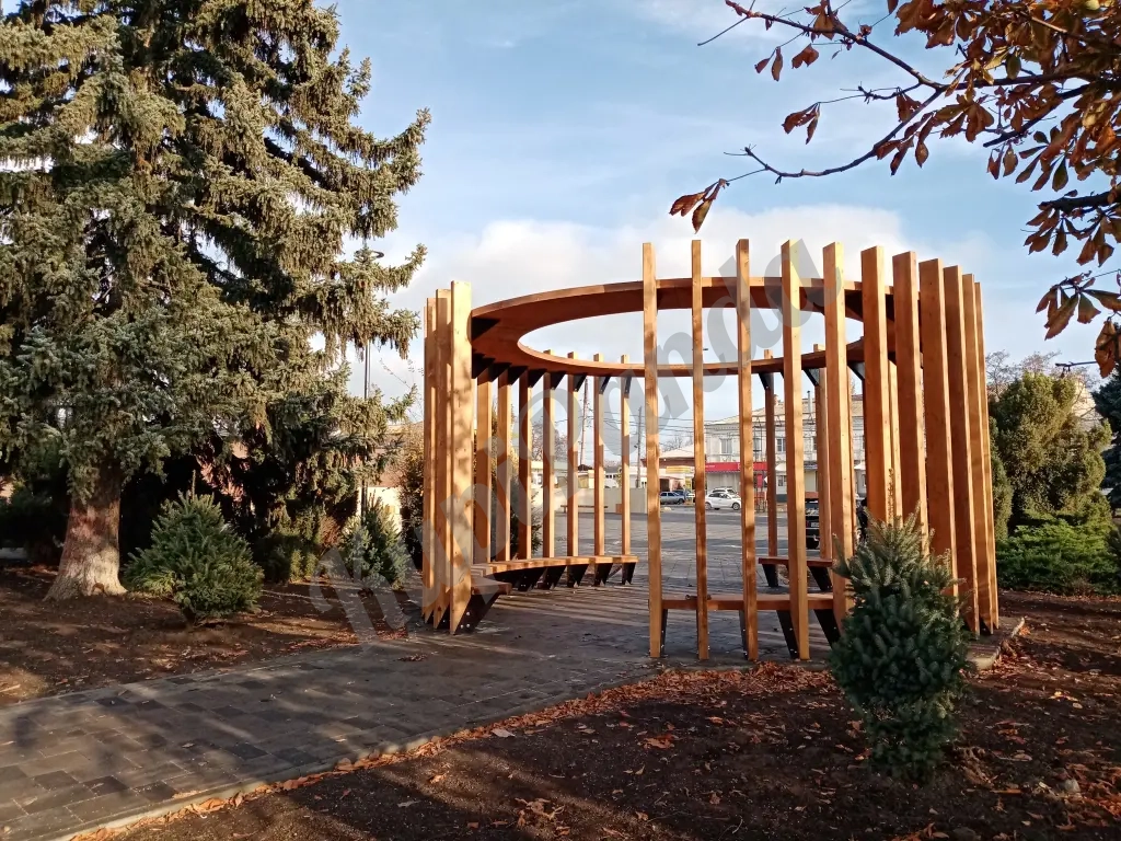 Изготовление бань,беседок, пергол,садово парковой мебели